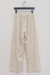 BASERANGE wide-leg pants TRCR-WS-SP24 UNDYED